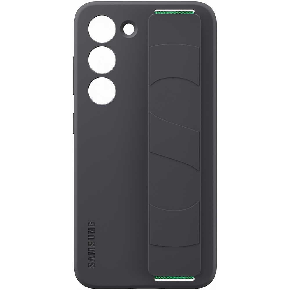 Husa telefon SAMSUNG Silicone Grip Case pentru Galaxy S23, EF-GS911TBEGWW, Black