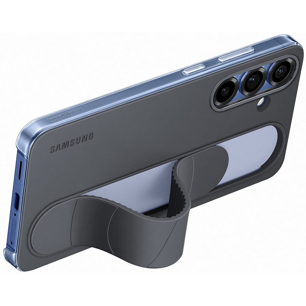 Husa telefon SAMSUNG Standing Grip Case pentru Galaxy S25+, EF-GS936CBEGWW, negru