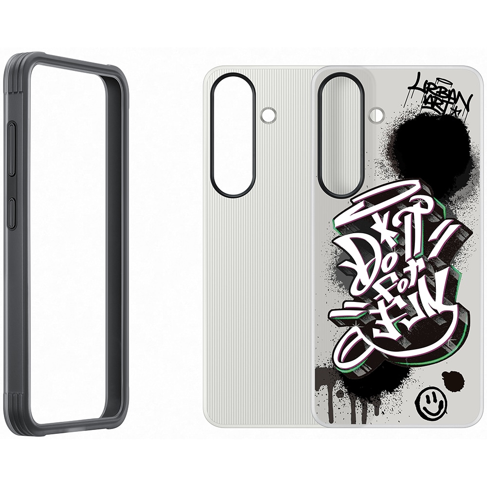 Husa telefon SAMSUNG Flipsuit Case pentru Galaxy S25, EF-JS931CBEGWW, negru