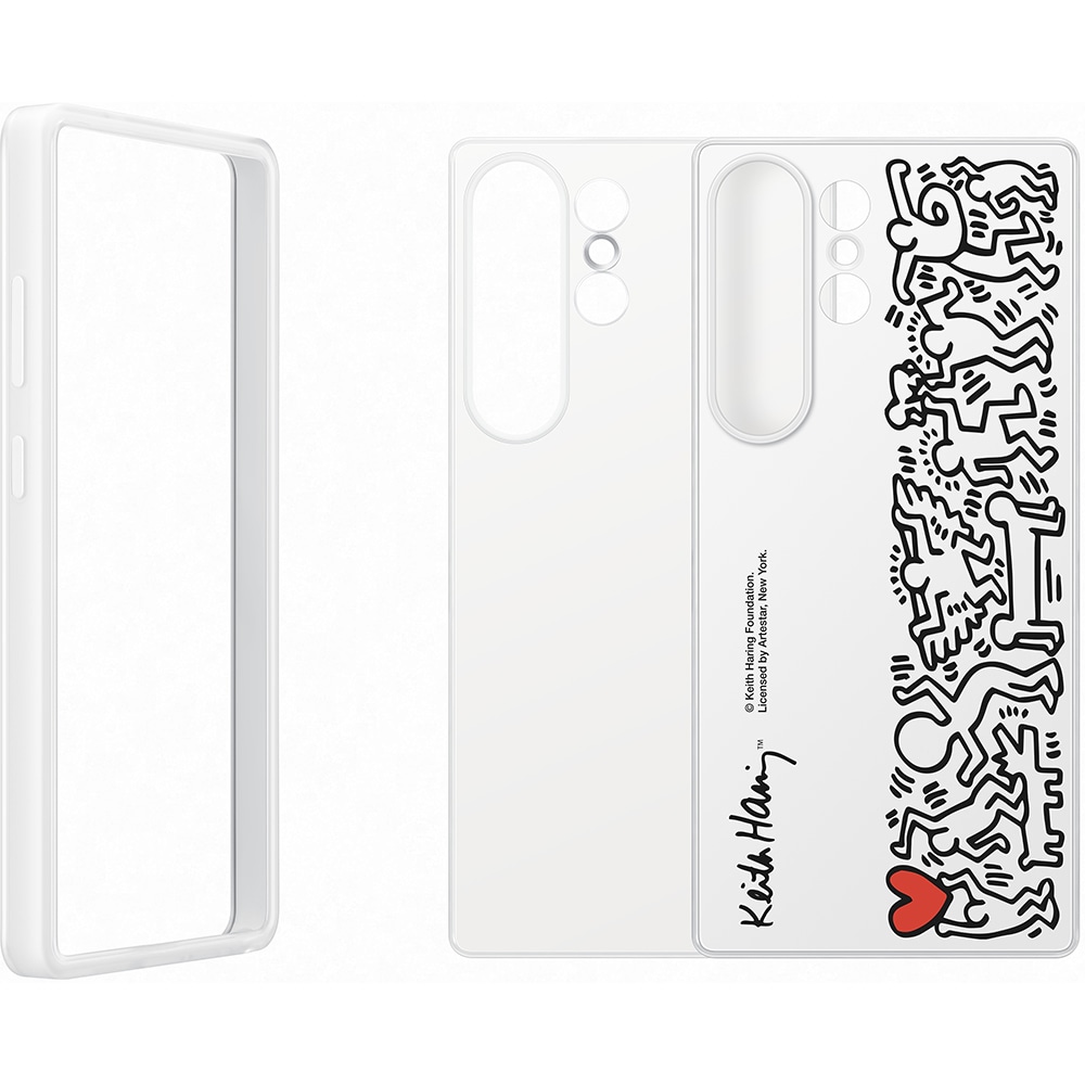 Husa telefon SAMSUNG Flipsuit Case pentru Galaxy S25 Ultra, EF-MS938CWEGWW, alb