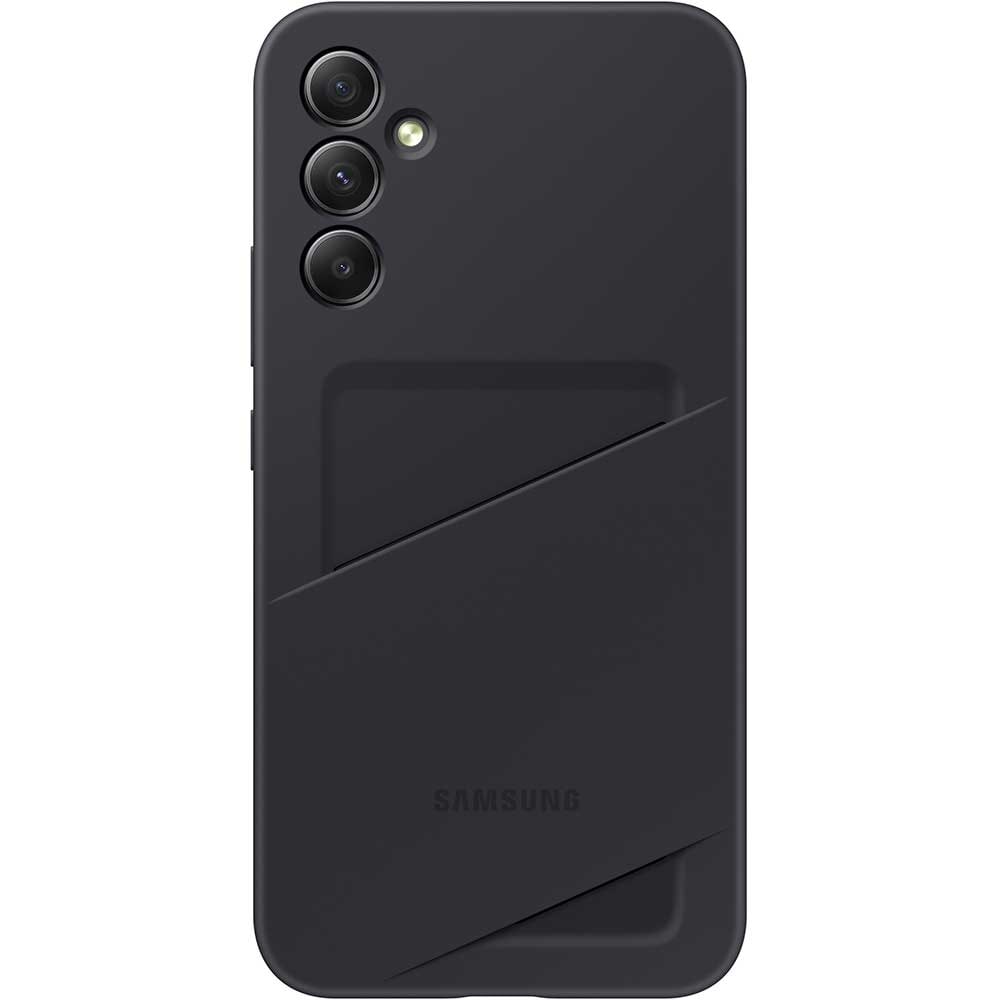 Husa telefon SAMSUNG Card Slot Case pentru Galaxy A34, EF-OA346TBEGWW, Black