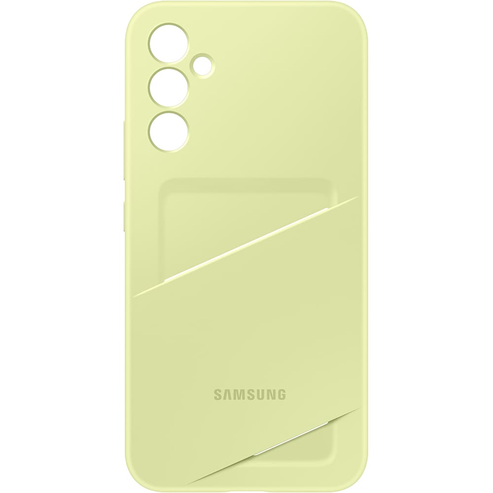 Husa telefon SAMSUNG Card Slot Case pentru Galaxy A34, EF-OA346TGEGWW, Lime