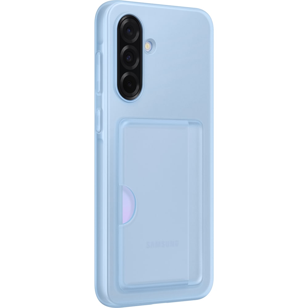 Husa telefon SAMSUNG Card Slot Case pentru Galaxy A36, EF-OA366TLEGWW, Blue
