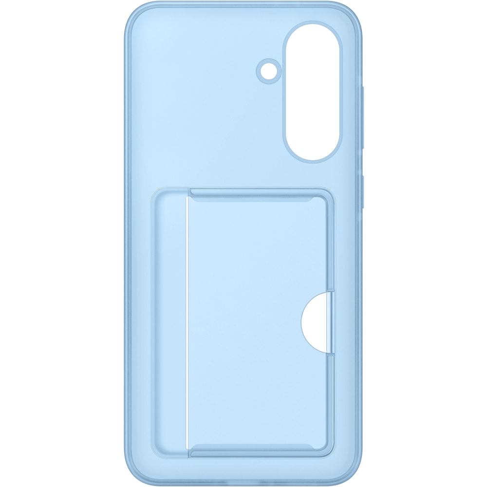 Husa telefon SAMSUNG Card Slot Case pentru Galaxy A36, EF-OA366TLEGWW, Blue