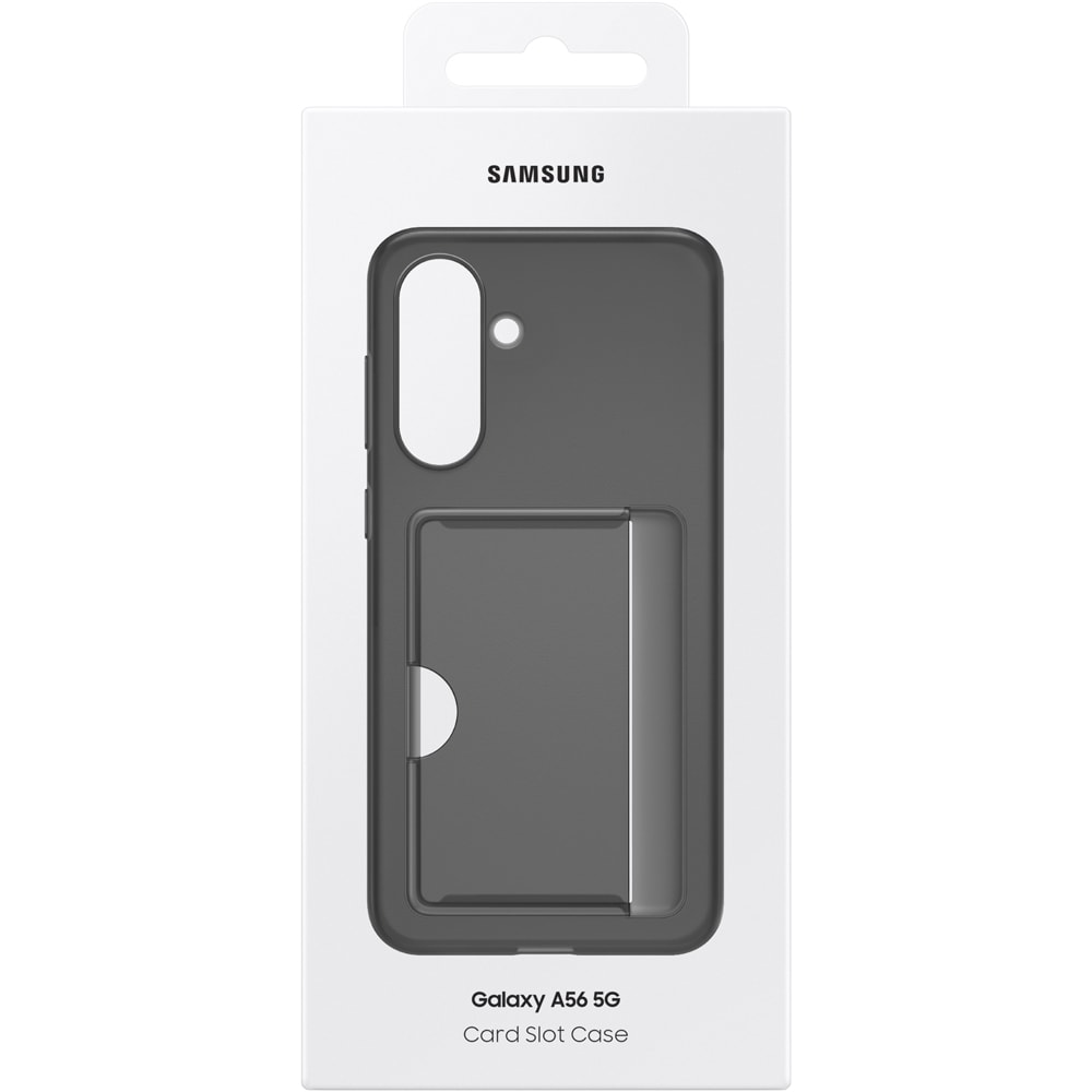 Husa telefon SAMSUNG Card Slot Case pentru Galaxy A56, EF-OA566TBEGWW, Black