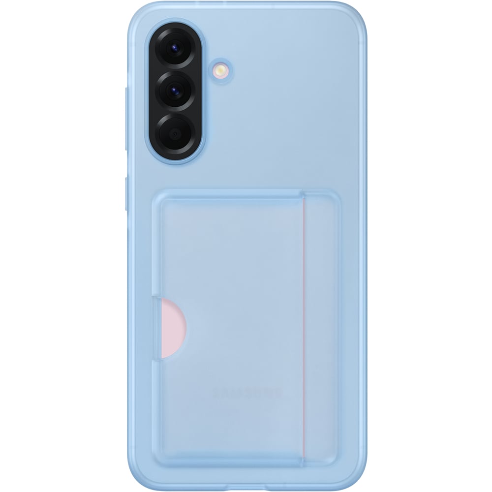 Husa telefon SAMSUNG Card Slot Case pentru Galaxy A56, EF-OA566TLEGWW, Blue