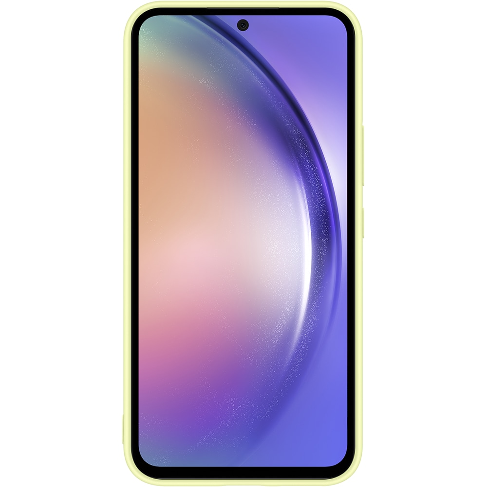 Husa telefon SAMSUNG Silicone Cover pentru Galaxy A54, EF-PA546TGEGWW, Lime