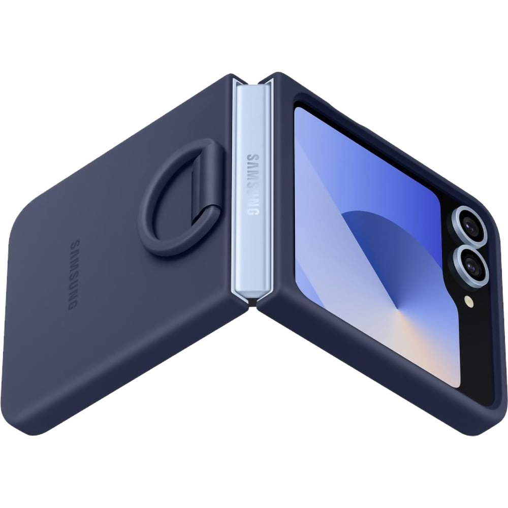 Husa telefon SAMSUNG Flipsuit Case pentru Galaxy Z Flip6, EF-PF741TNEGWW, Navy