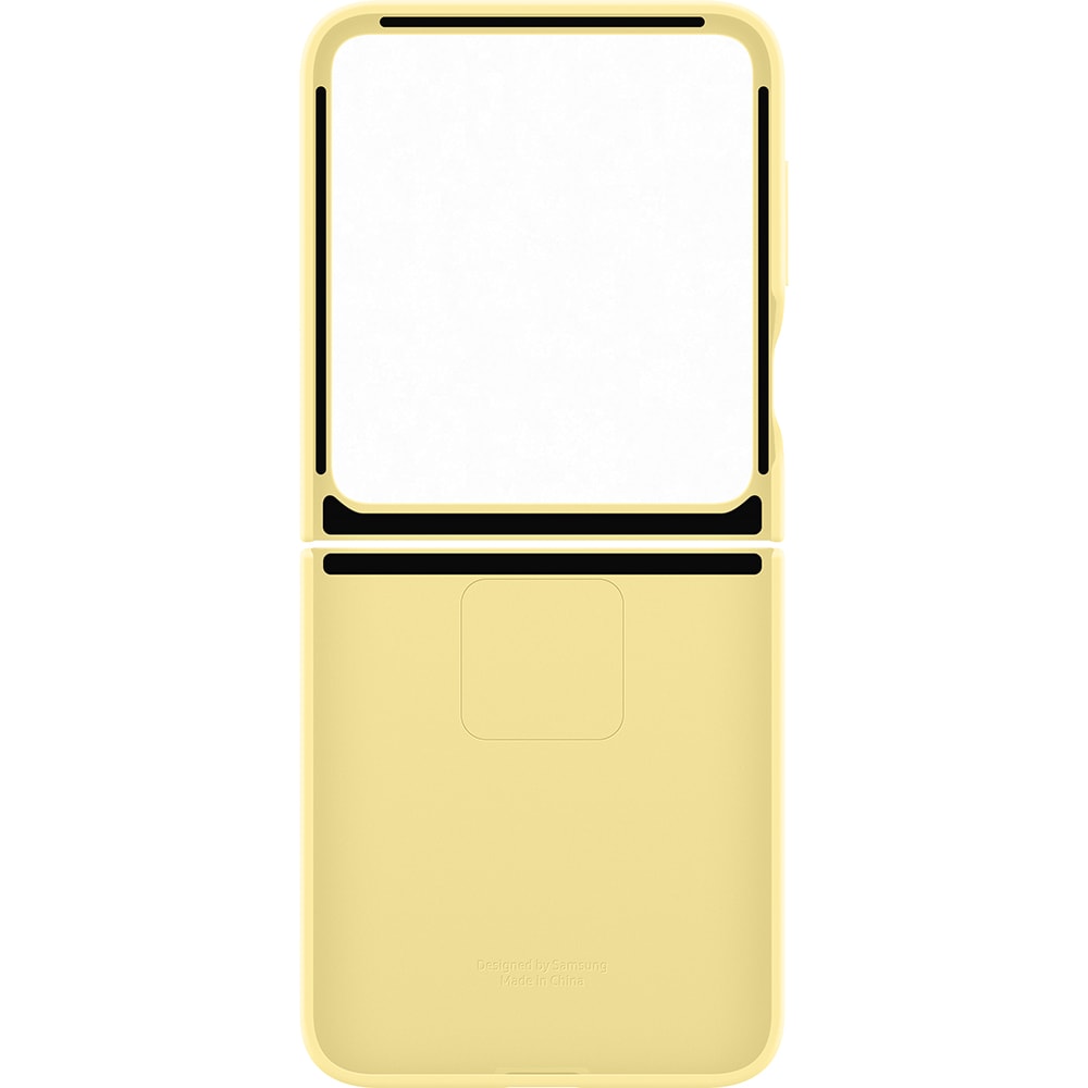 Husa telefon SAMSUNG Flipsuit Case pentru Galaxy Z Flip6, EF-PF741TYEGWW, Galben