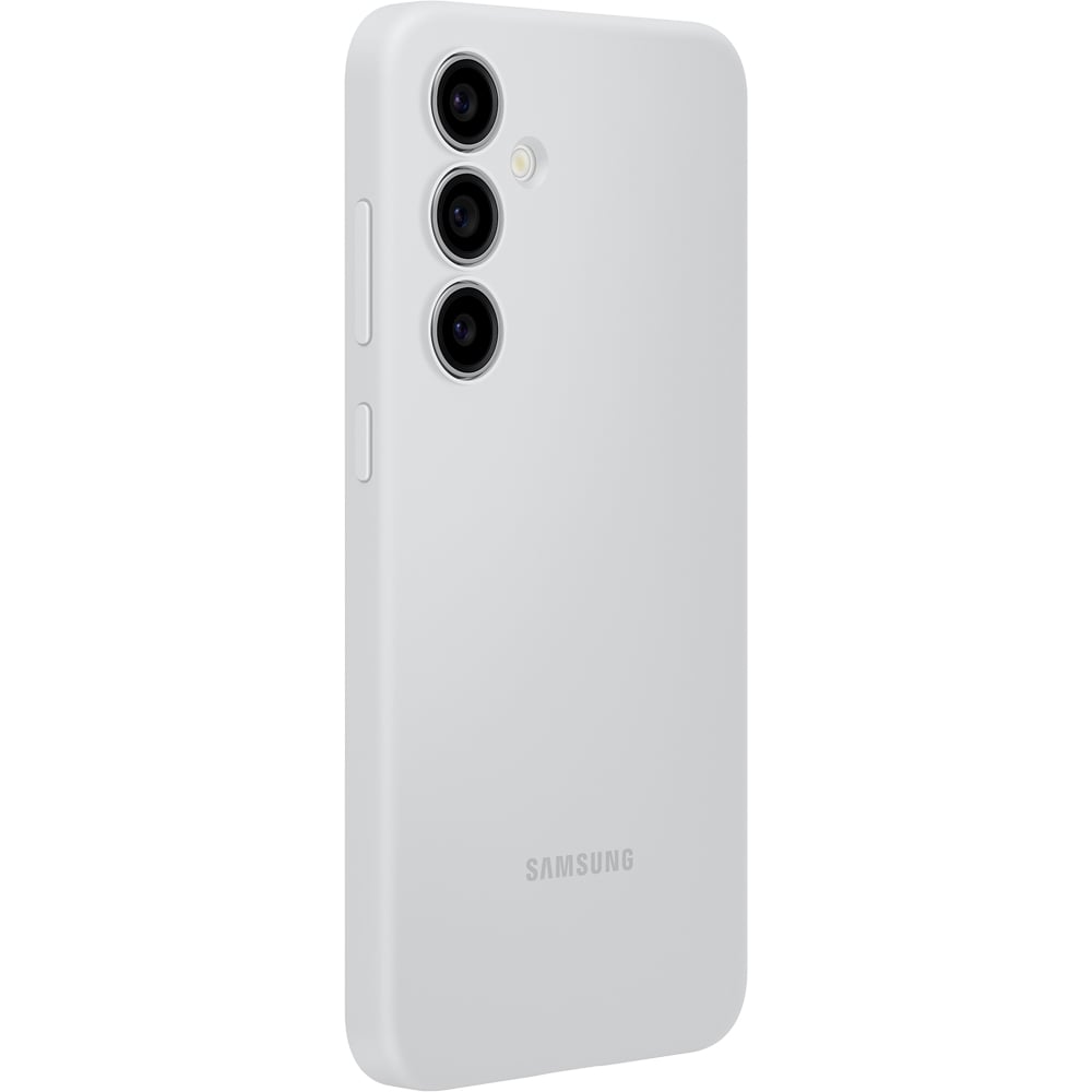 Husa telefon SAMSUNG Silicon Case pentru Galaxy S24 FE, EF-PS721CJEGWW, gri