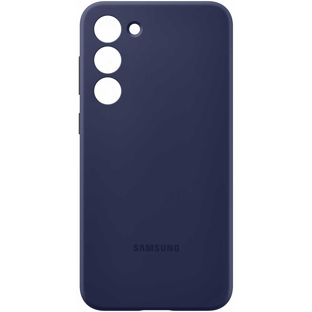 Husa telefon SAMSUNG Silicone Case pentru Galaxy S23 Plus, EF-PS916TNEGWW, Navy