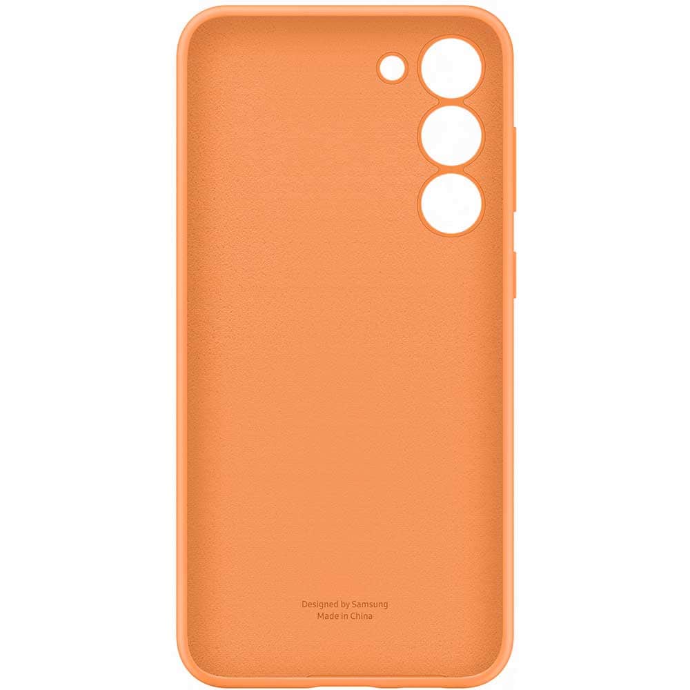 Husa telefon SAMSUNG Silicone Case pentru Galaxy S23 Plus, EF-PS916TOEGWW, Orange