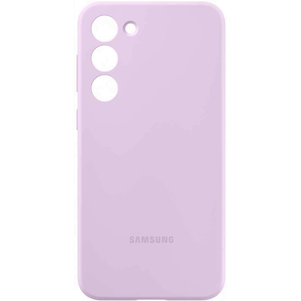 Husa telefon SAMSUNG Silicone Case pentru Galaxy S23 Plus, EF-PS916TVEGWW, Lavender