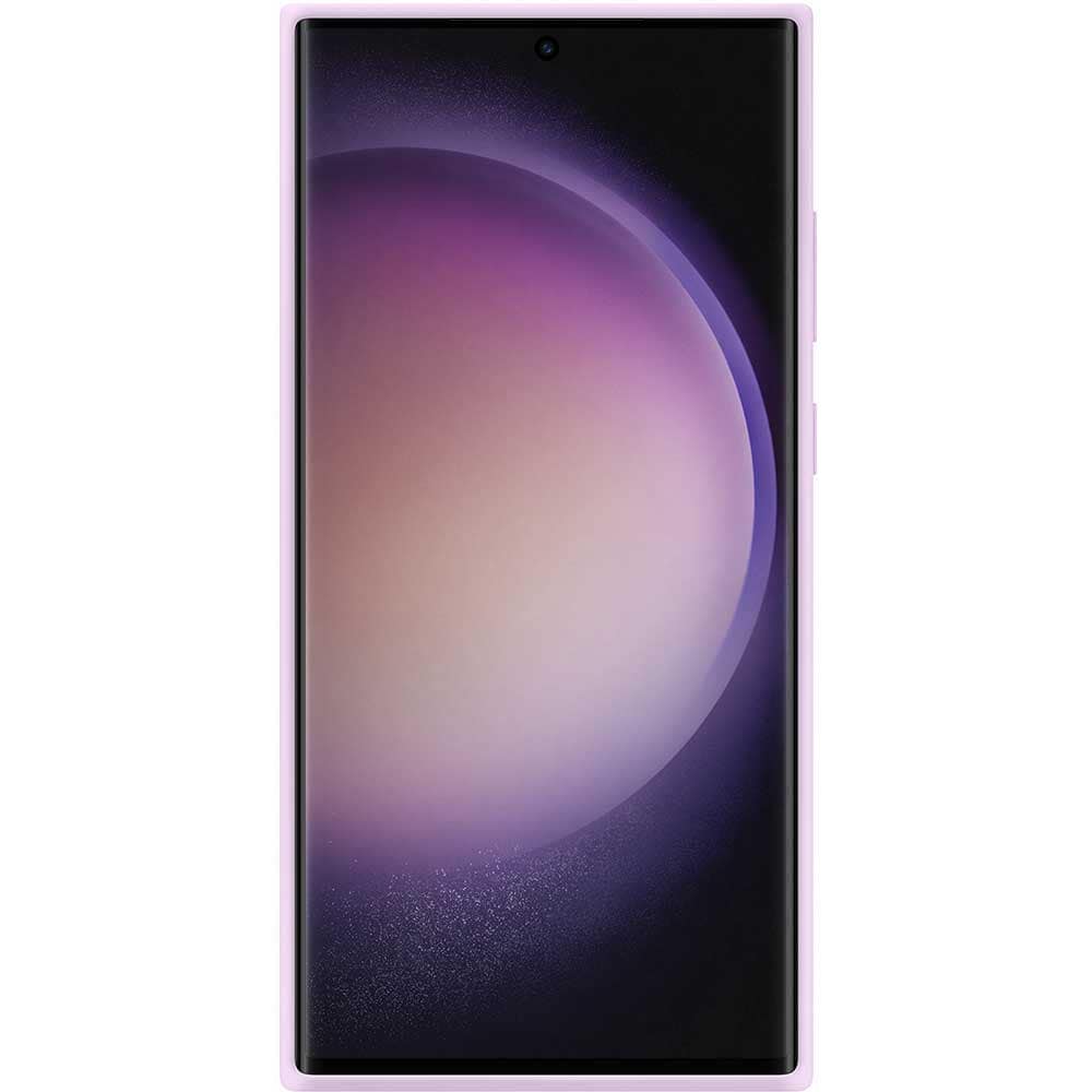 Husa telefon SAMSUNG Silicone Case pentru Galaxy S23 Ultra, EF-PS918TVEGWW, Lavender