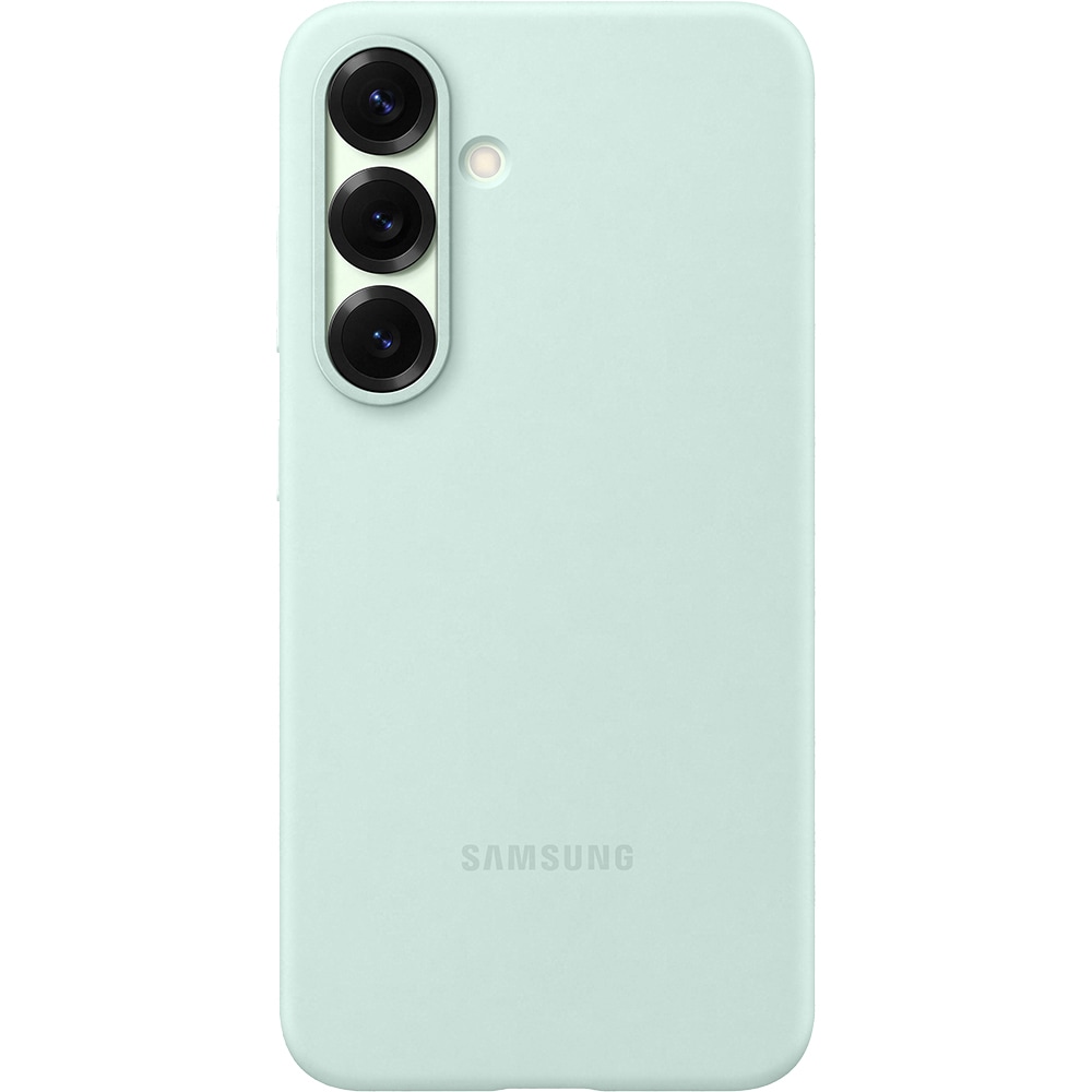 Husa telefon SAMSUNG Silicone Case pentru Galaxy S25, EF-PS931CMEGWW, verde