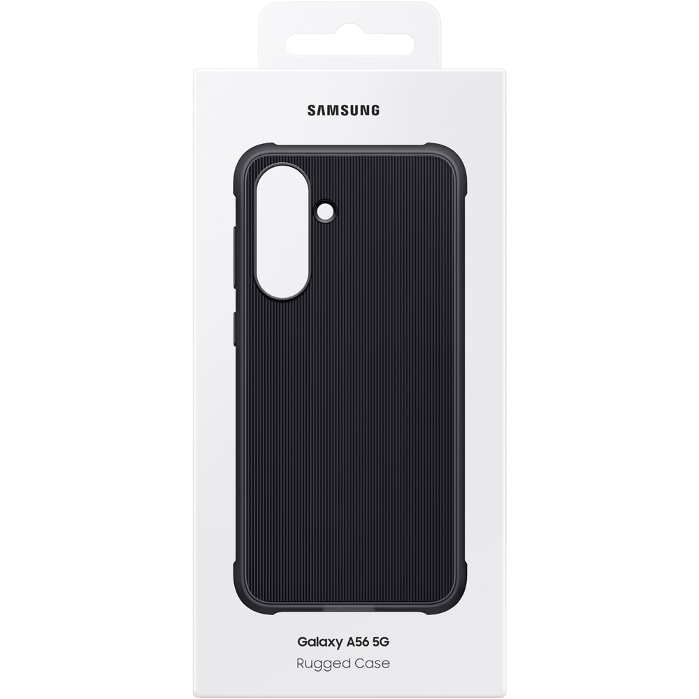 Husa telefon SAMSUNG Rugged Case pentru Galaxy A56, EF-RA566CBEGWW, Black