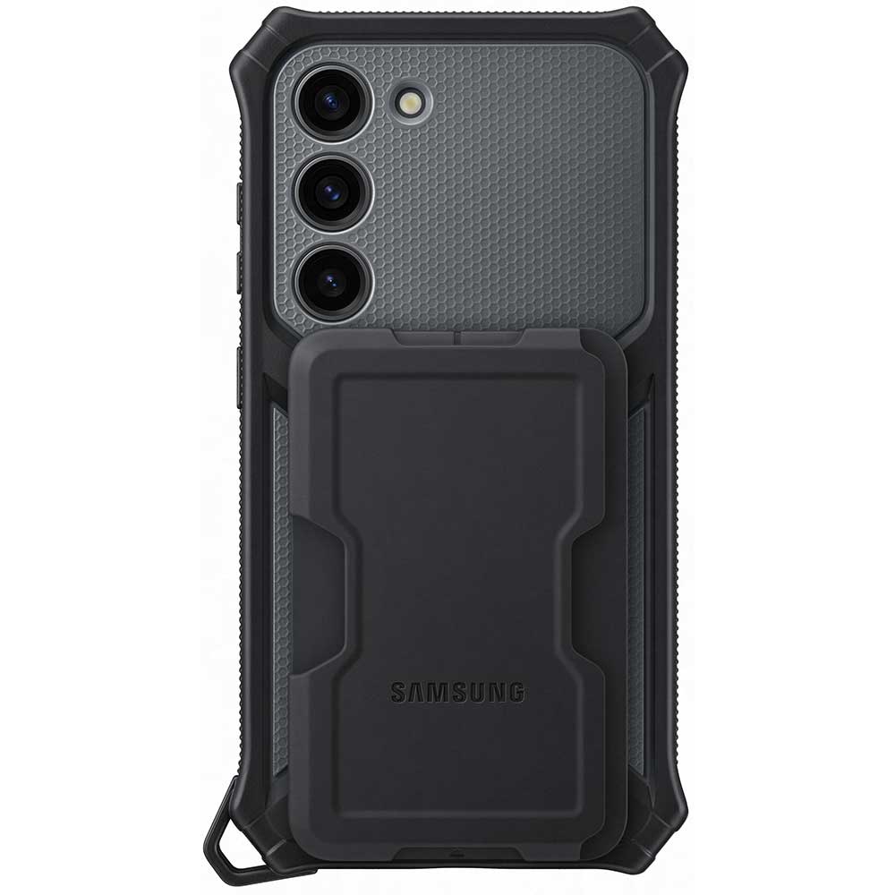 Husa telefon SAMSUNG Rugged Gadget Case pentru Galaxy S23, EF-RS911CBEGWW, Titan