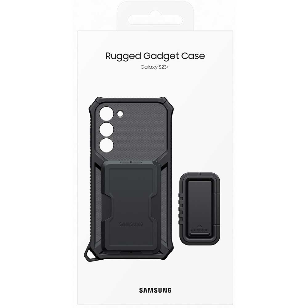 Husa telefon SAMSUNG Rugged Gadget Case pentru Galaxy S23 Plus, EF-RS916CBEGWW, Titan