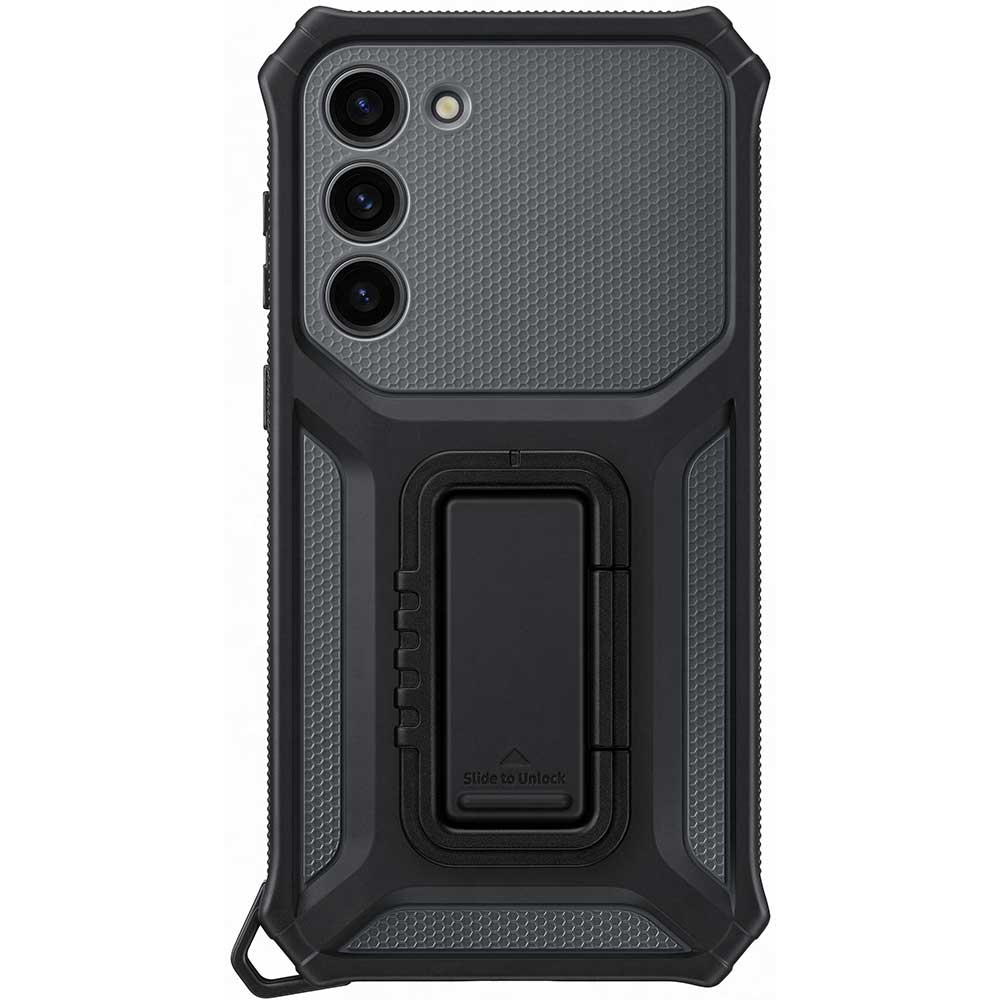 Husa telefon SAMSUNG Rugged Gadget Case pentru Galaxy S23 Plus, EF-RS916CBEGWW, Titan