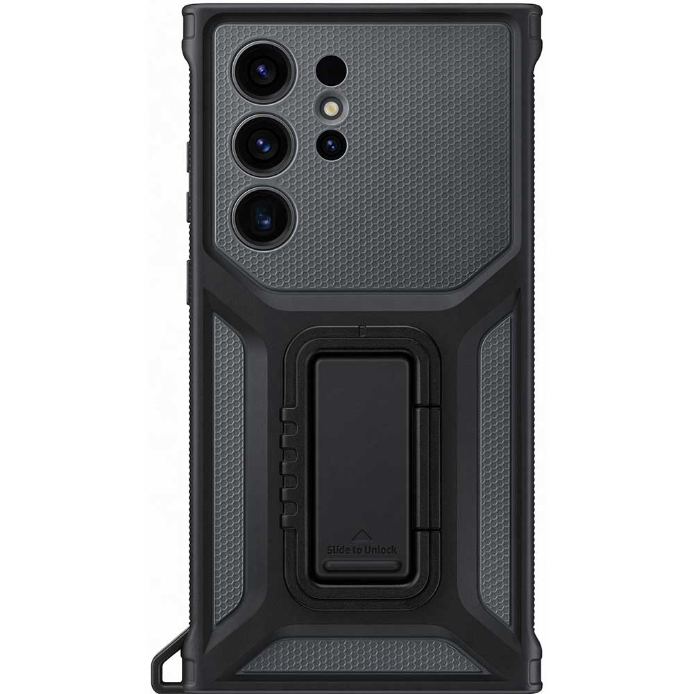 Husa telefon SAMSUNG Rugged Gadget Case pentru Galaxy S23 Ultra, EF-RS918CBEGWW, Titan