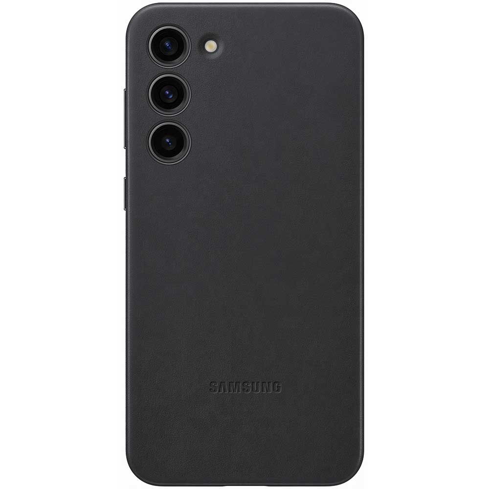 Husa telefon SAMSUNG Leather Case pentru Galaxy S23 Plus, EF-VS916LBEGWW, Black