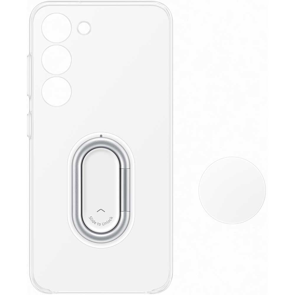 Husa telefon SAMSUNG Clear Gadget Case pentru Galaxy S23, EF-XS911CTEGWW, Transparent