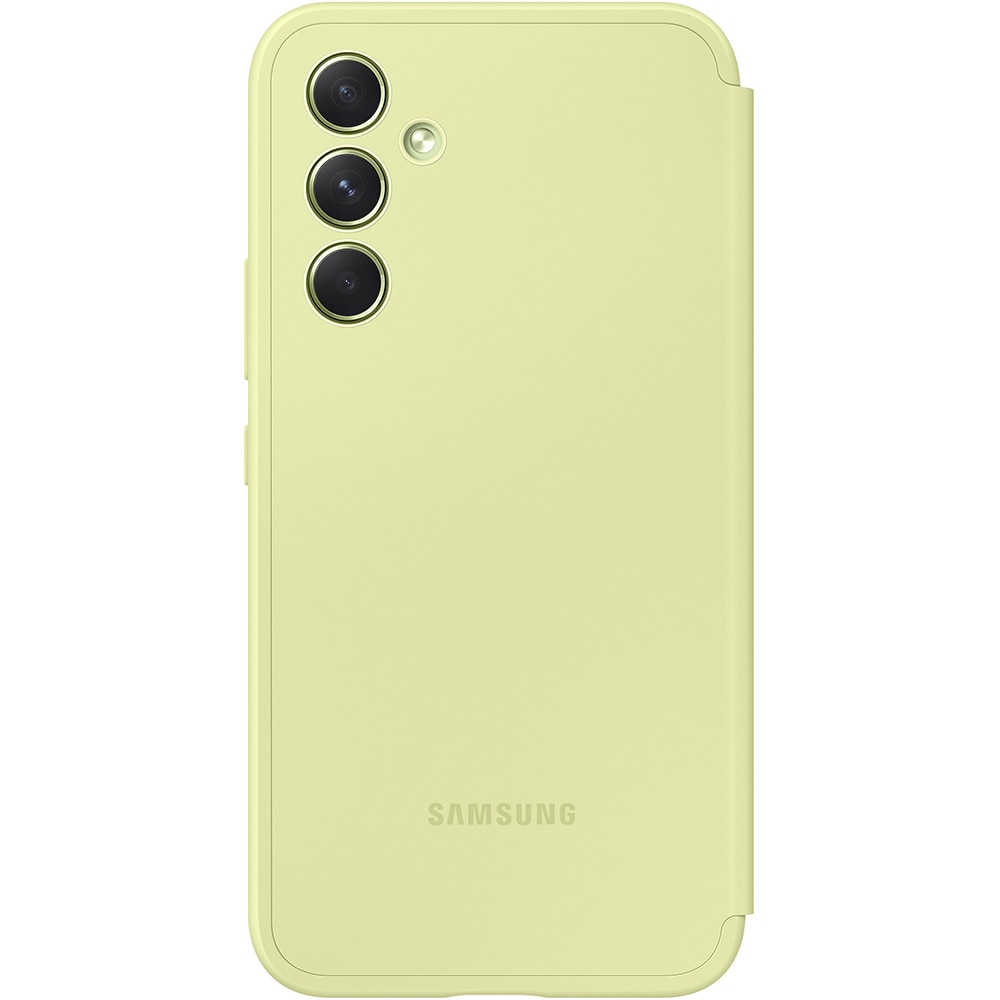 Husa SAMSUNG Smart View Wallet pentru Galaxy A54, EF-ZA546CGEGWW, Lime