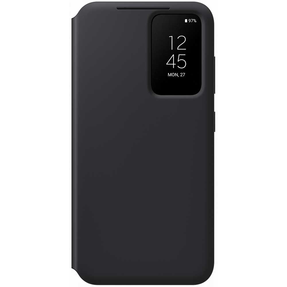 Husa SAMSUNG Smart View Wallet pentru Galaxy S23, EF-ZS911CBEGWW, Black