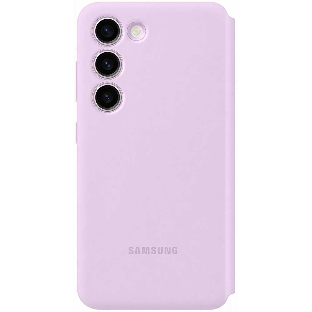 Husa SAMSUNG Smart View Wallet pentru Galaxy S23, EF-ZS911CVEGWW, Lavender