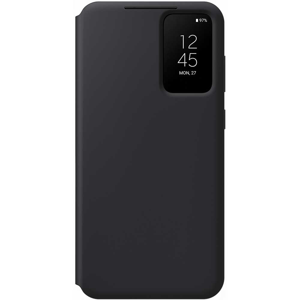 Husa SAMSUNG Smart View Wallet pentru Galaxy S23 Plus, EF-ZS916CBEGWW, Black