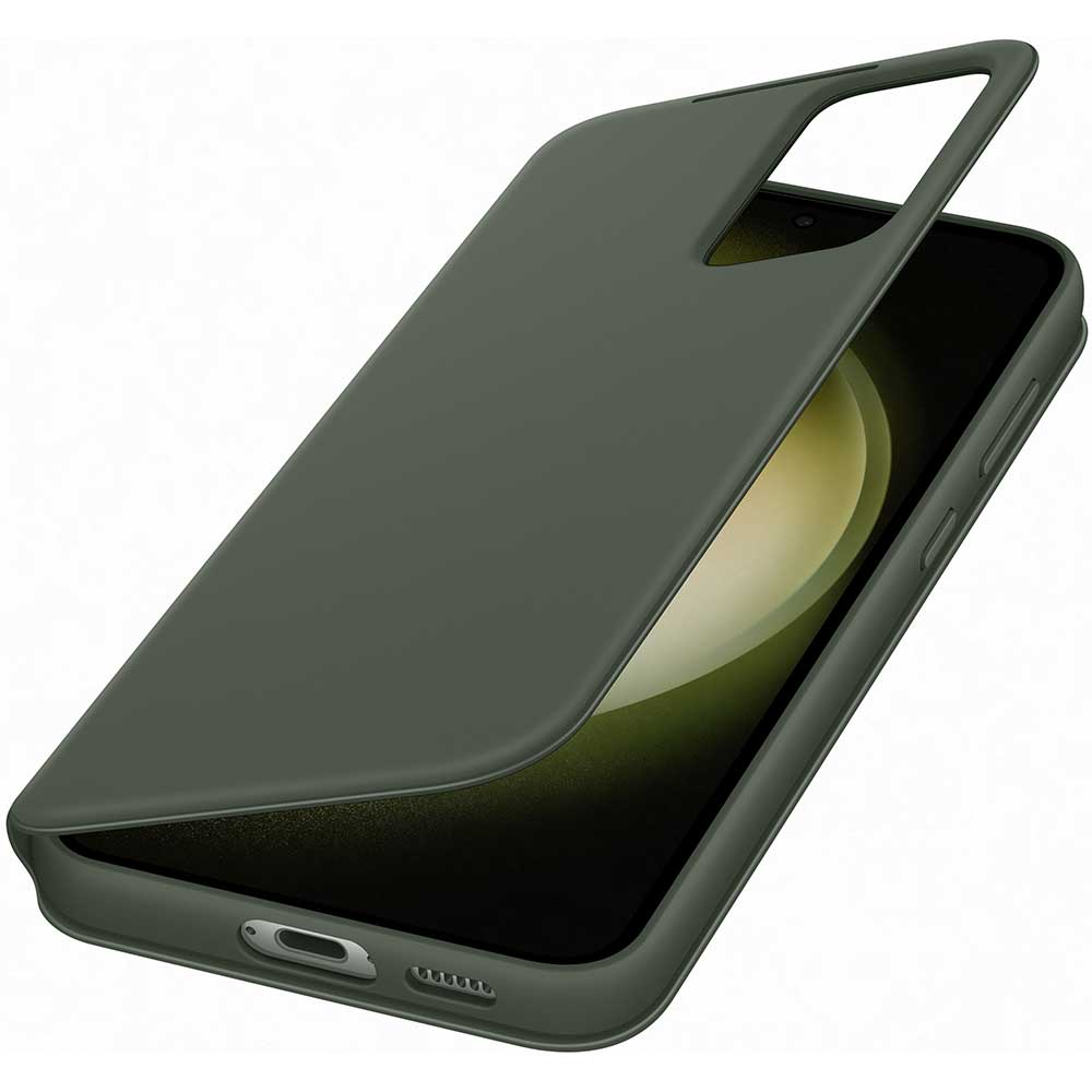 Husa SAMSUNG Smart View Wallet pentru Galaxy S23 Plus, EF-ZS916CGEGWW, Green