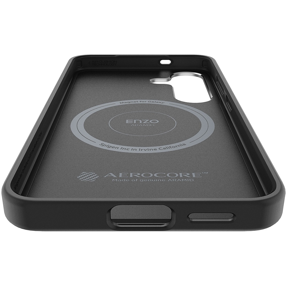 Husa telefon SAMSUNG Aramid Case pentru Galaxy S25+, GP-FPS936PGABW, negru