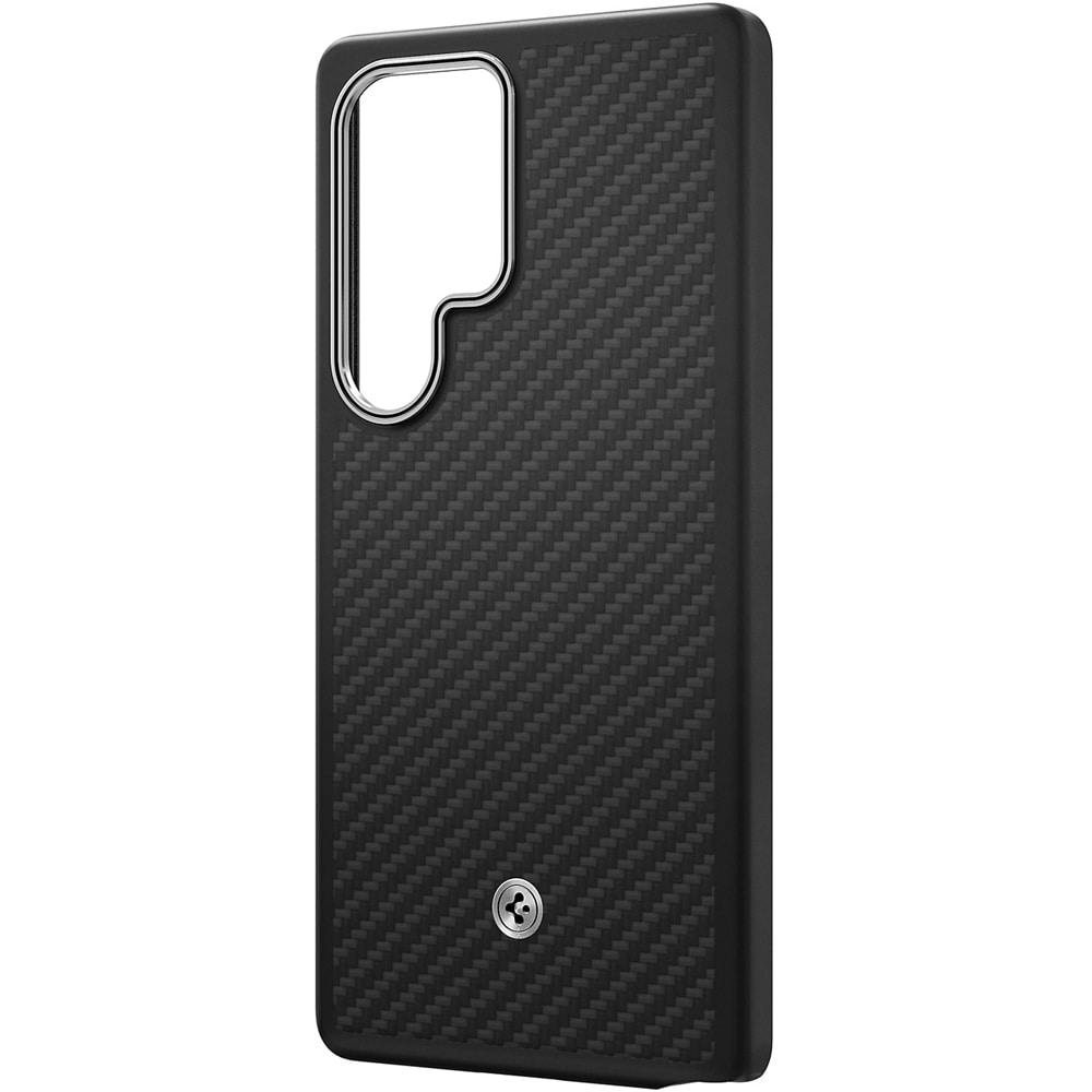 Husa telefon SAMSUNG Aramid Case pentru Galaxy S25 Ultra, GP-FPS938PGABW, negru