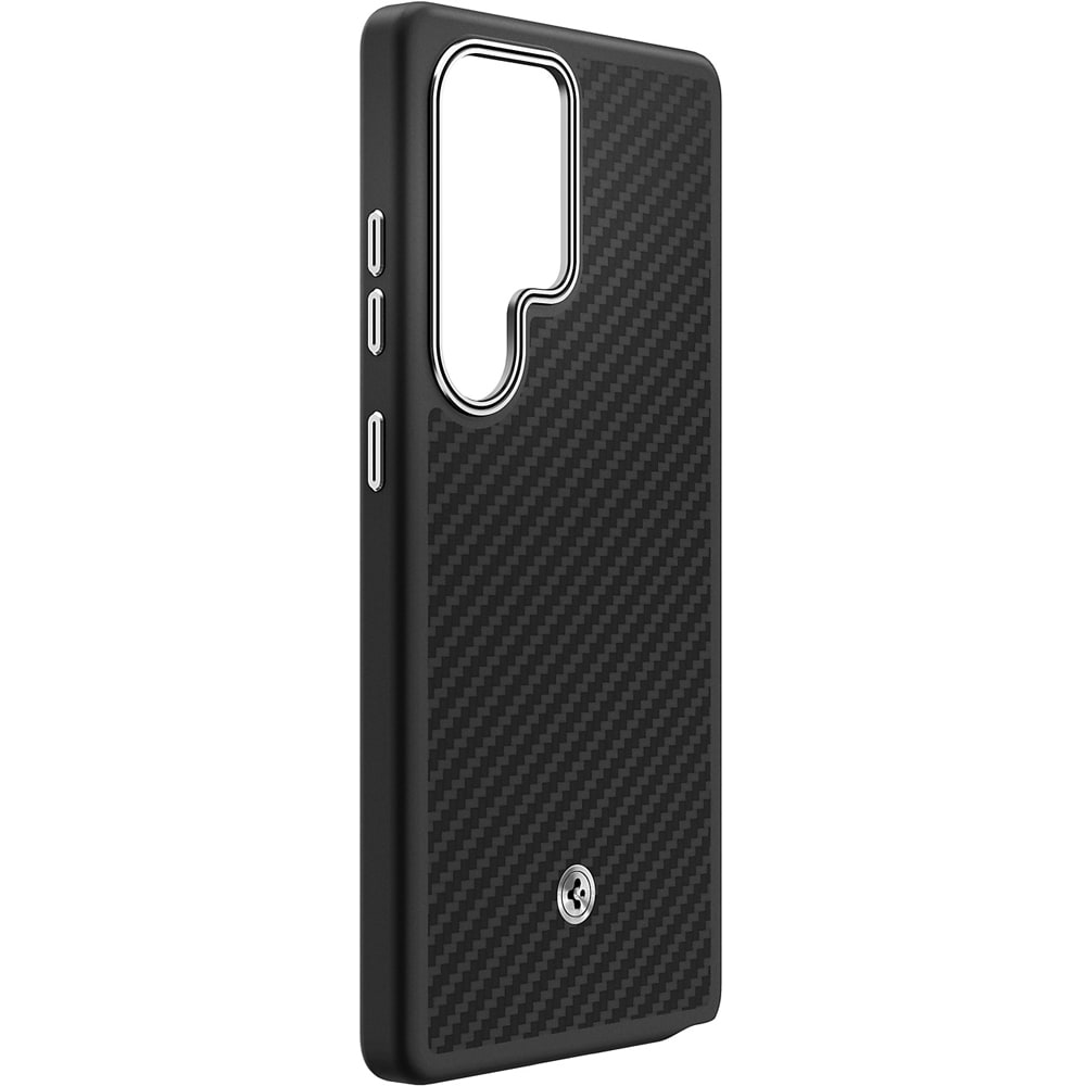Husa telefon SAMSUNG Aramid Case pentru Galaxy S25 Ultra, GP-FPS938PGABW, negru