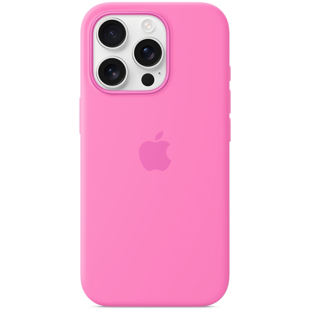 Husa telefon APPLE iPhone 16 Pro Silicone Case cu MagSafe - Peony, MDFX4ZM/A