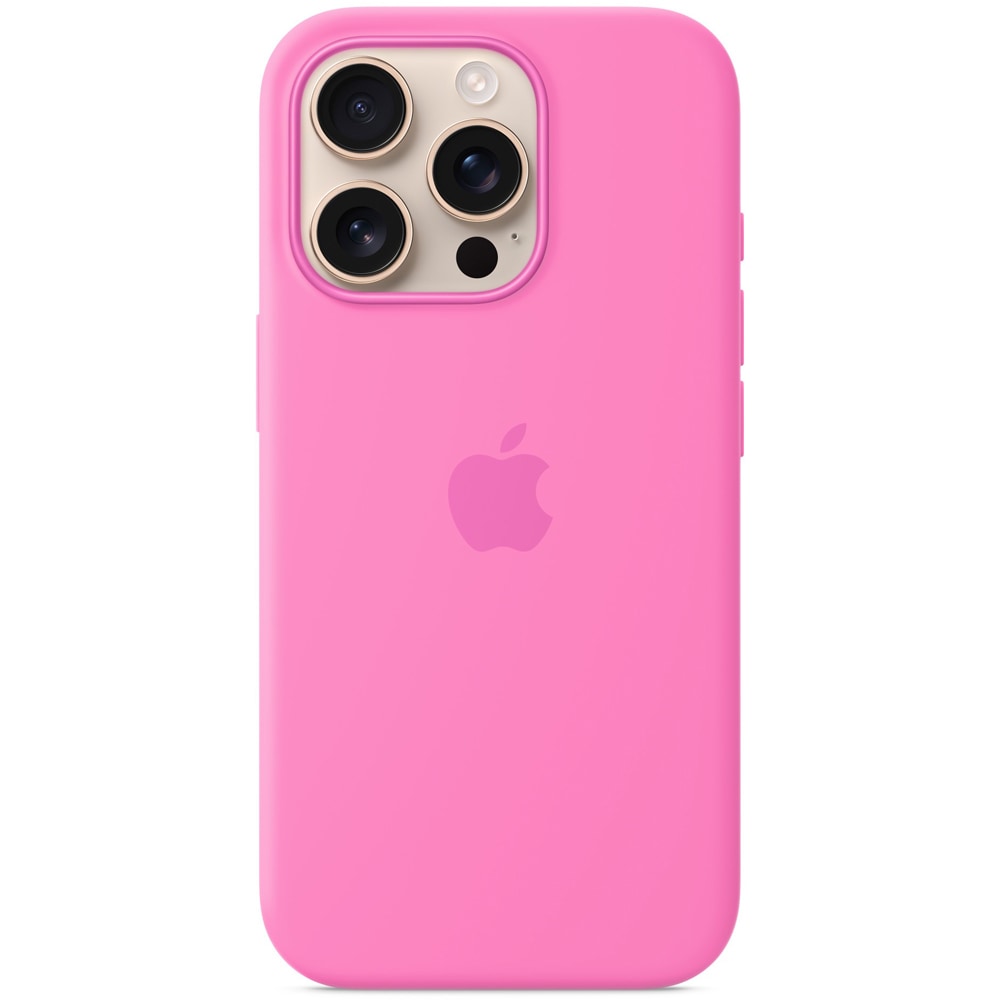 Husa telefon APPLE iPhone 16 Pro Silicone Case cu MagSafe - Peony, MDFX4ZM/A
