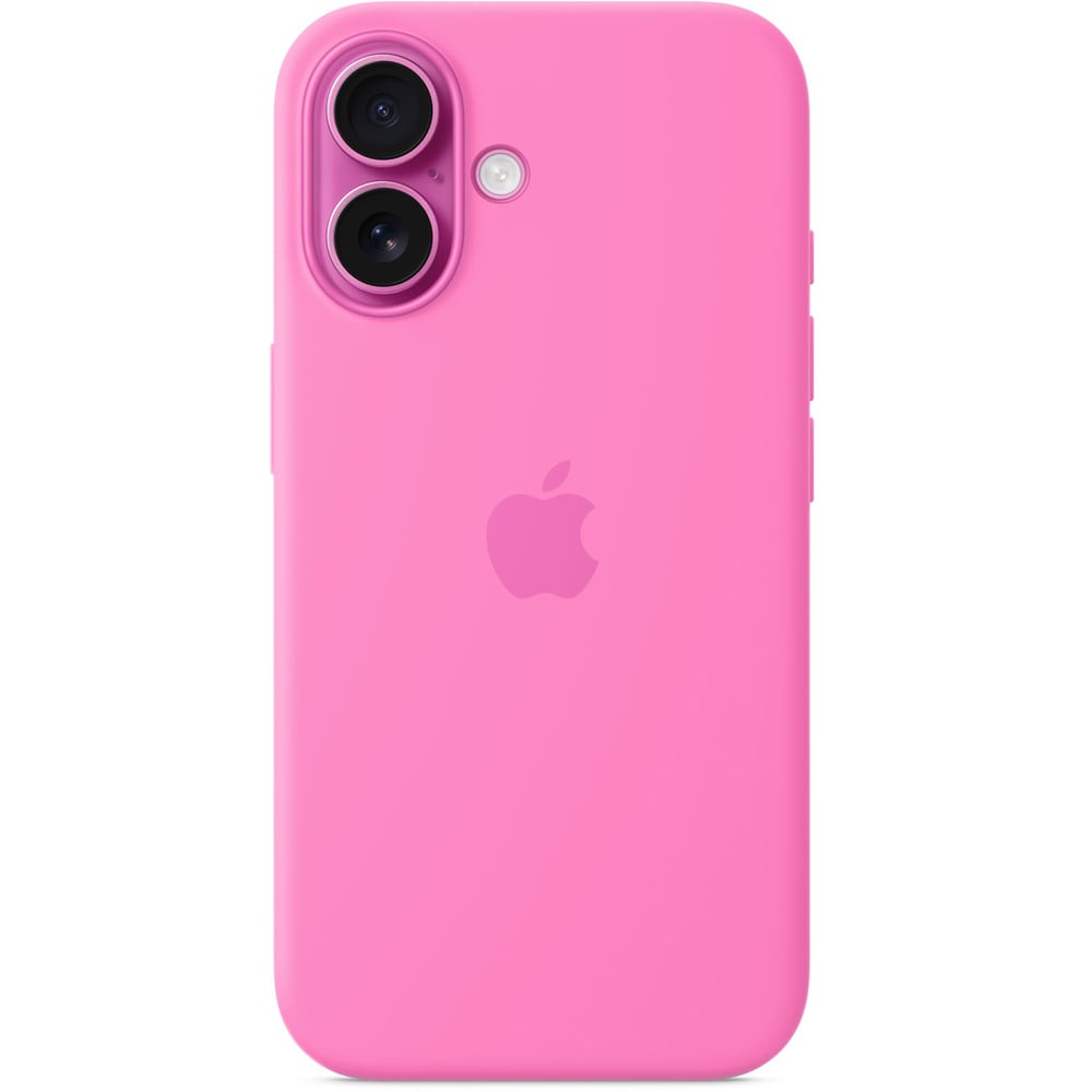 Husa telefon APPLE iPhone 16 Silicone Case cu MagSafe - Peony, MDGM4ZM/A