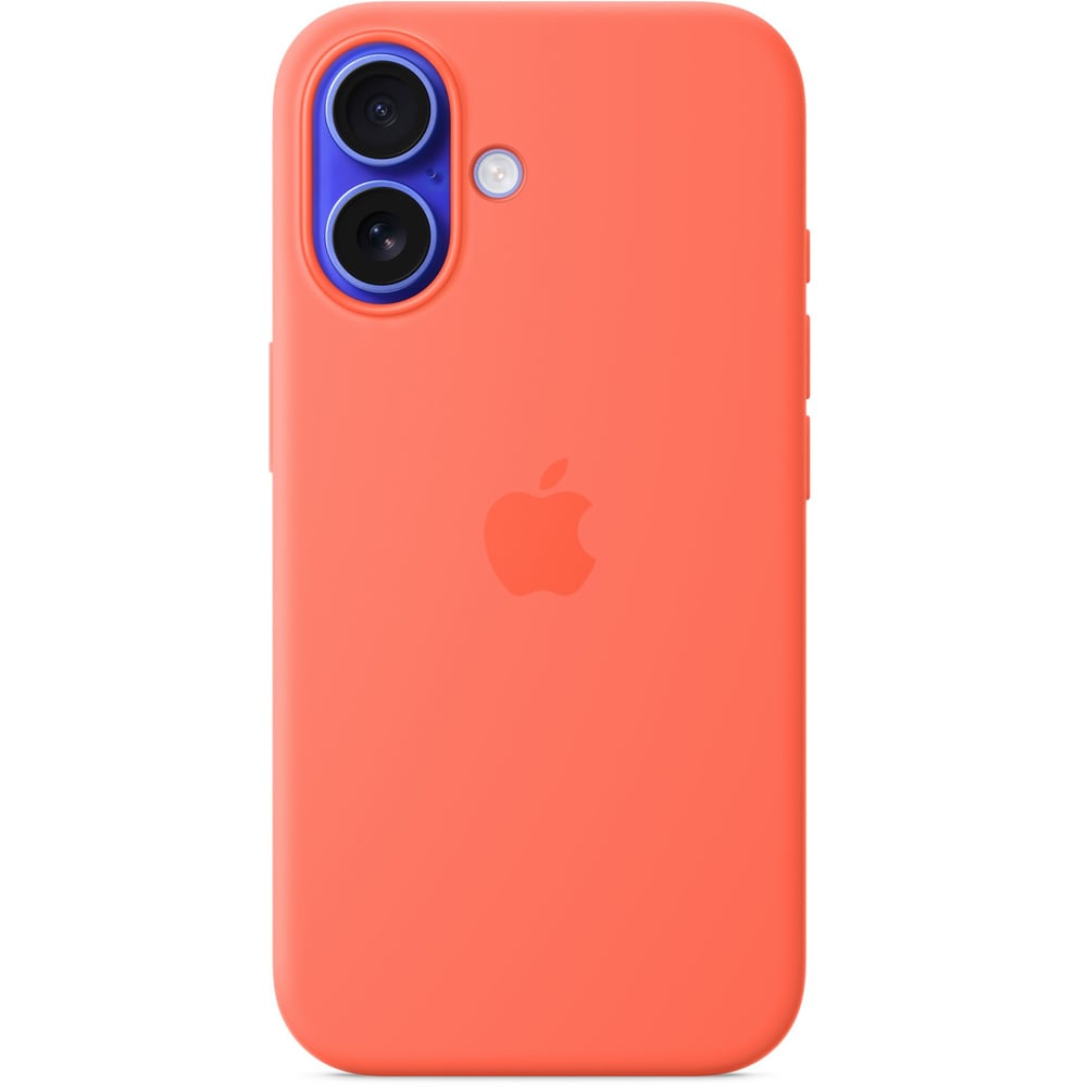Husa telefon APPLE iPhone 16 Silicone Case cu MagSafe - Tangerine, MDGN4ZM/A