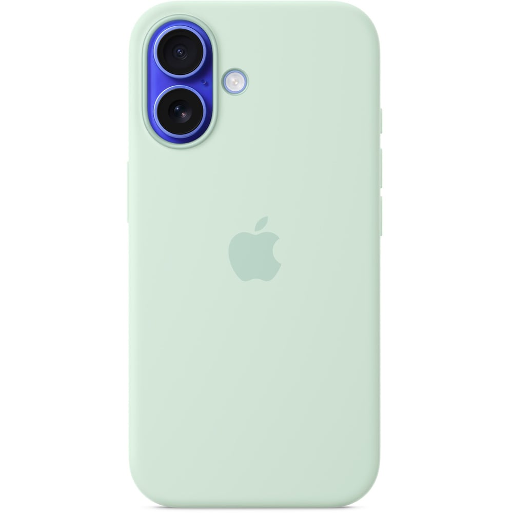 Husa telefon APPLE iPhone 16 Silicone Case cu MagSafe - Aquamarine, MDGP4ZM/A