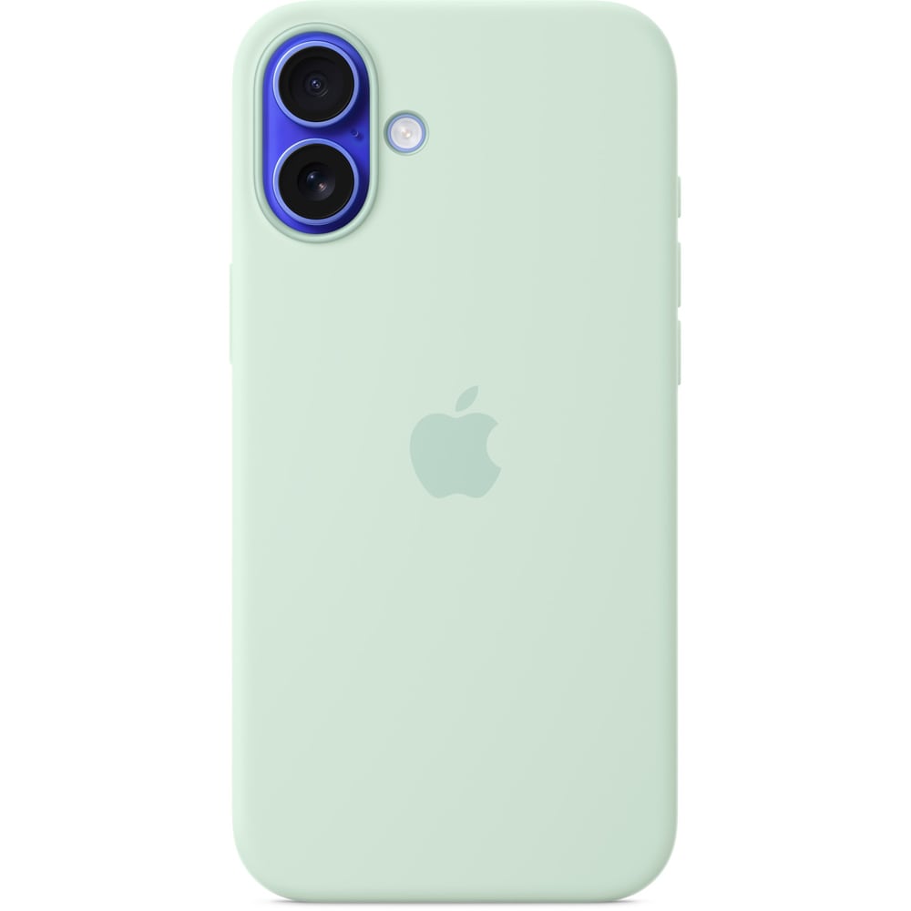 Husa telefon APPLE iPhone 16 Plus Silicone Case cu MagSafe - Aquamarine, MDGU4ZM/A