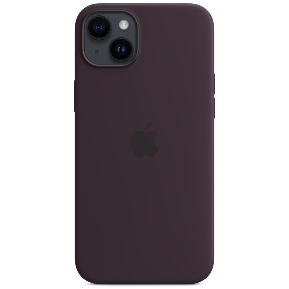 Husa telefon APPLE Silicone Case cu MagSafe - Elderberry pentru iPhone 14 Plus, MPT93ZM/A