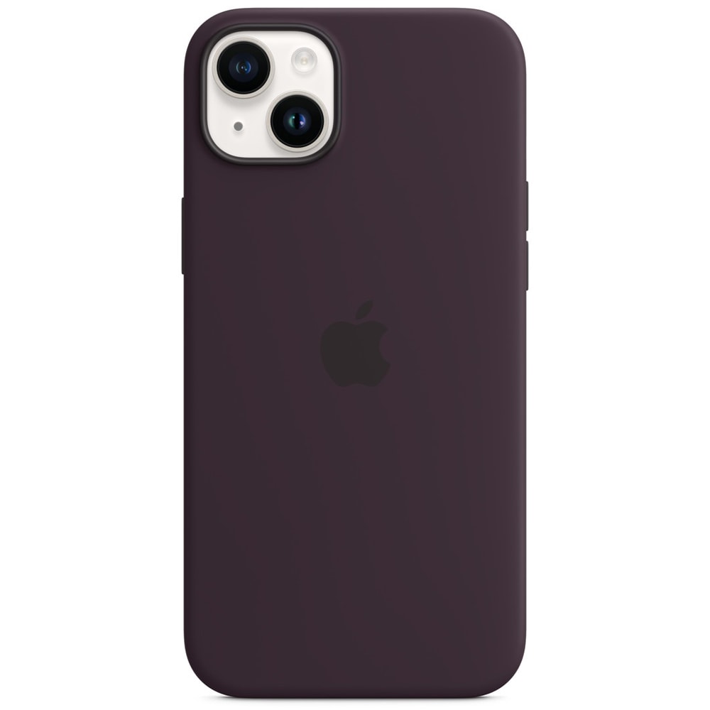 Husa telefon APPLE Silicone Case cu MagSafe - Elderberry pentru iPhone 14 Plus, MPT93ZM/A