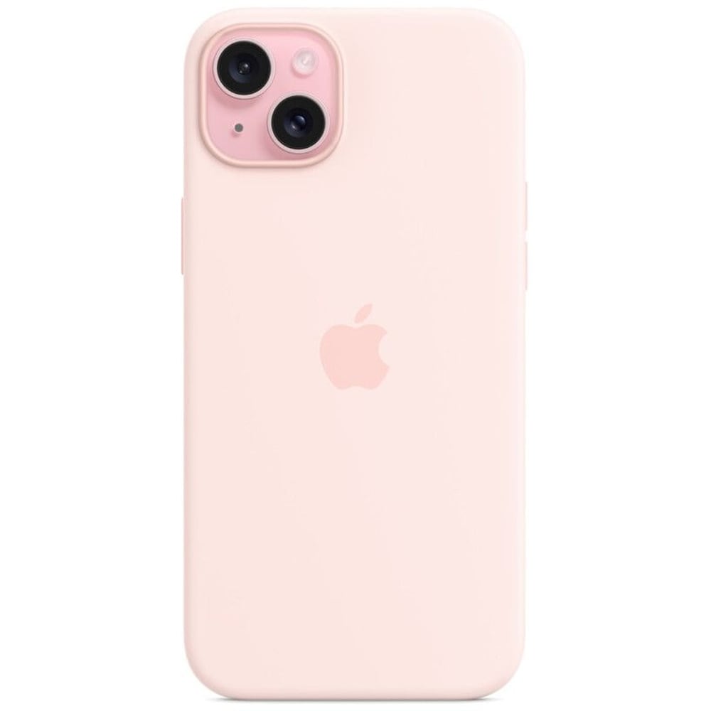 Husa telefon APPLE iPhone 15 Plus Silicone Case cu MagSafe - Light Pink, MT143ZM/A
