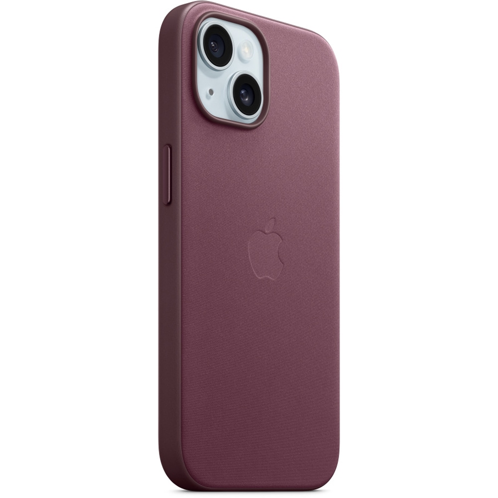 Husa telefon APPLE iPhone 15 FineWoven Case cu MagSafe - Mulberry, MT3E3ZM/A