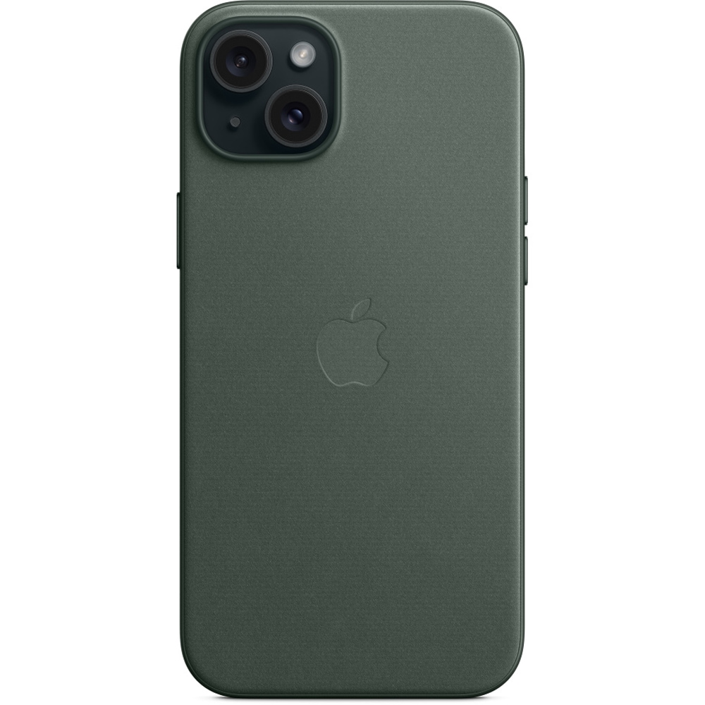 Husa telefon APPLE iPhone 15 Plus FineWoven Case cu MagSafe - Evergreen, MT4F3ZM/A
