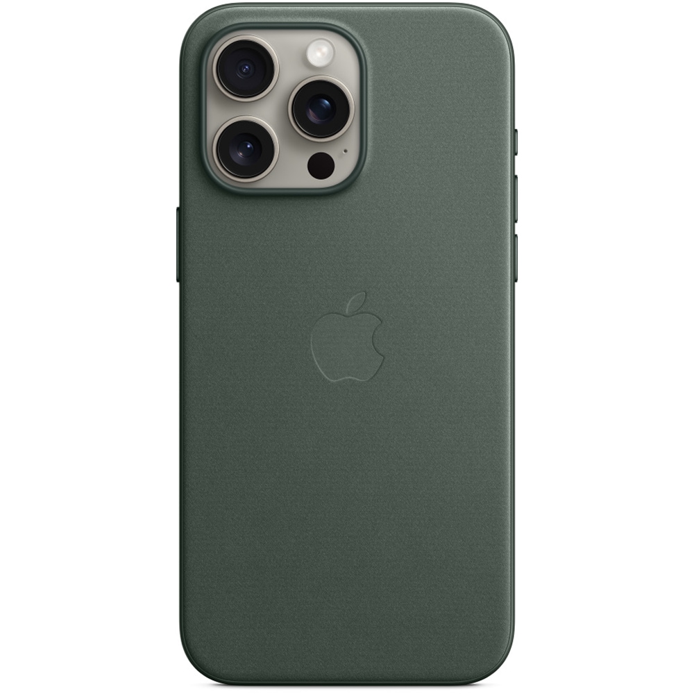 Husa telefon APPLE iPhone 15 Pro Max FineWoven Case cu MagSafe - Evergreen, MT503ZM/A