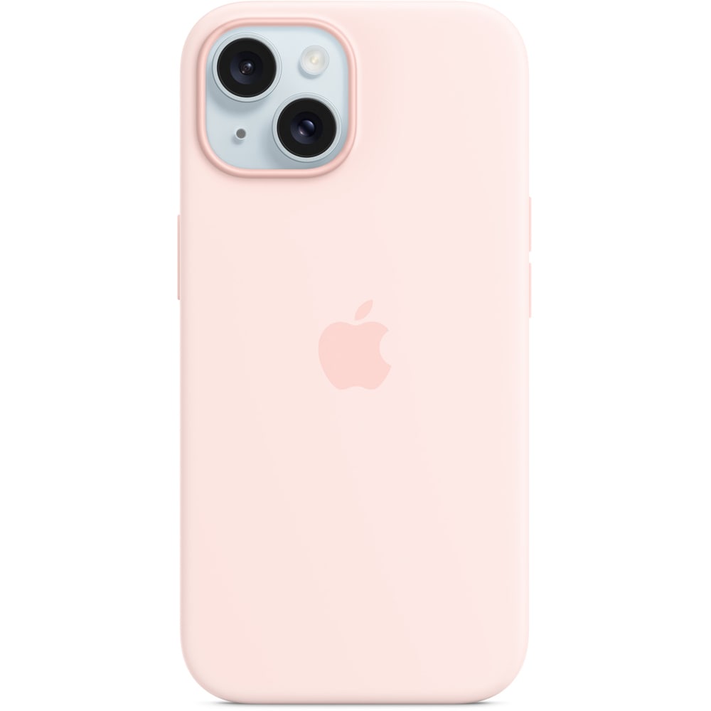 Husa telefon APPLE iPhone 15 Silicone Case cu MagSafe - Light Pink, MXPH3ZM/A