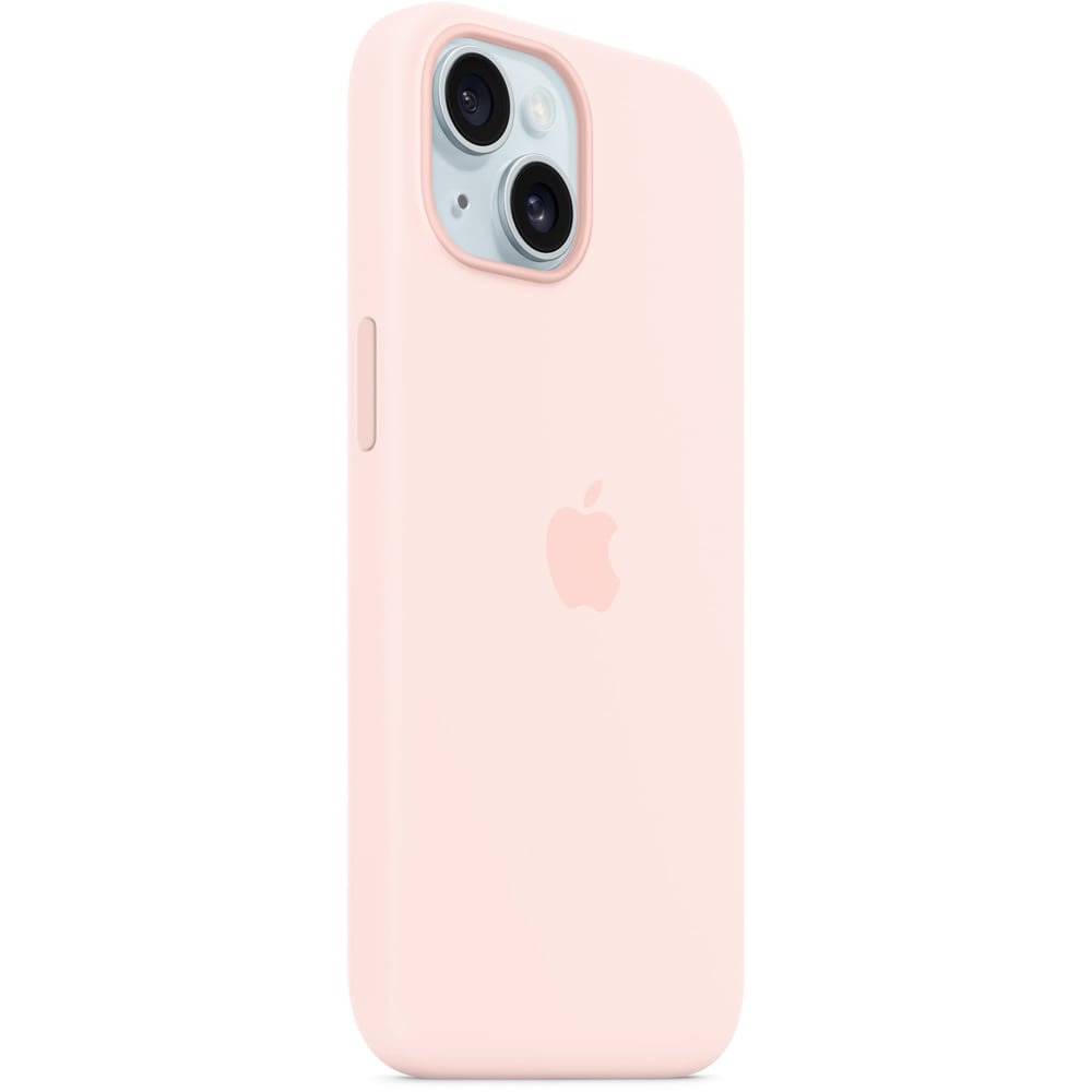 Husa telefon APPLE iPhone 15 Silicone Case cu MagSafe - Light Pink, MXPH3ZM/A