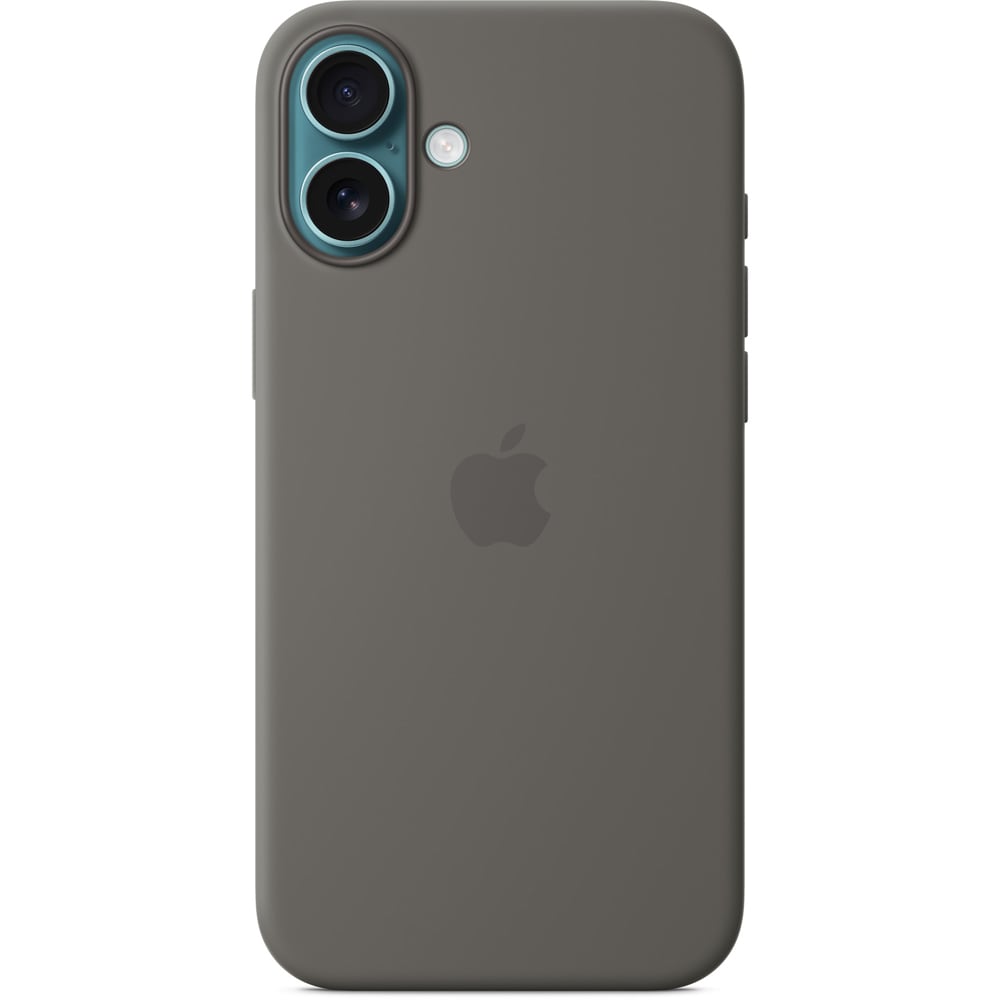 Husa telefon APPLE iPhone 16 Plus Silicone Case cu MagSafe - Stone Gray, MYYC3ZM/A