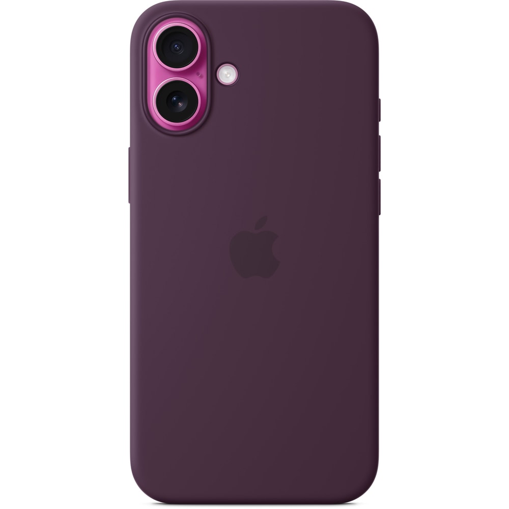 Husa telefon APPLE iPhone 16 Plus Silicone Case cu MagSafe - Plum, MYYD3ZM/A